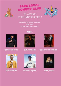 Affiche de Plateau d'humoristes !