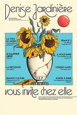 Affiche de Denise jardinière vous invite chez elle