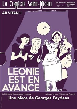 Affiche de Léonie est en avance