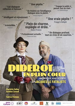 Affiche de Diderot en plein coeur