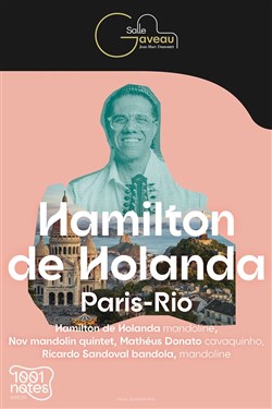 Affiche de Hamilton de Holanda : De Paris à Eio