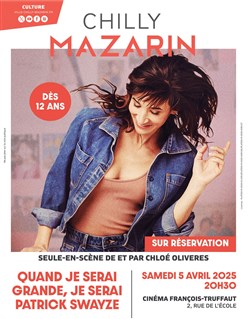 Affiche de Quand je serai grande, je serai Patrick Swayze