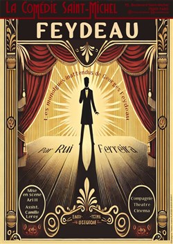 Affiche de Les monologues inattendus de Feydeau
