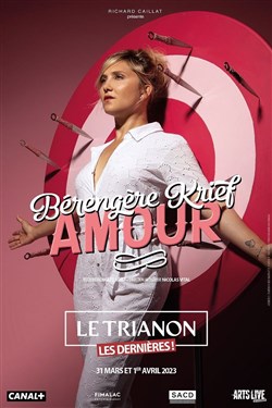 Affiche de Bérengère Krief dans Amour