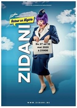 Affiche de Zidani dans Retour en Algérie