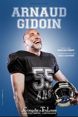 Affiche de Arnaud Gidoin dans 55 ans