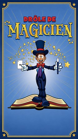 Affiche de Drôle de magicien
