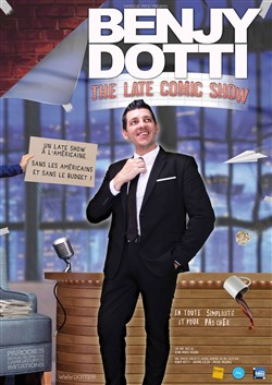 Affiche de Benjy Dotti dans The Comic Late Show