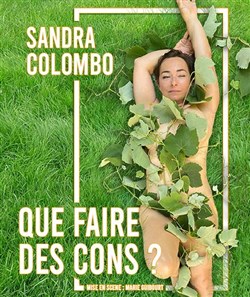 Affiche de Sandra Colombo dans Que faire des cons ?