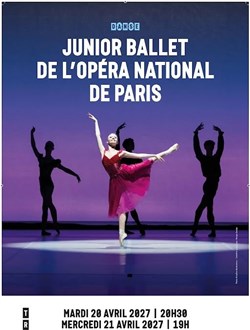 Affiche de Junior Ballet de l'Opéra National de Paris