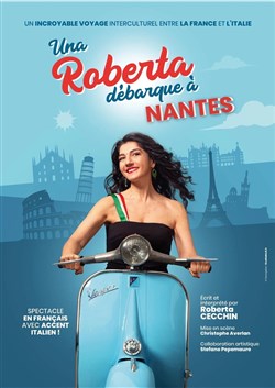 Affiche de Roberta Cecchin dans Una Roberta débarque à Nantes