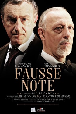Affiche de Fausse note | avec Tom Novembre et Christophe Malavoy