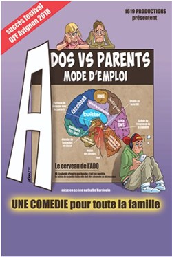 Affiche de Ados vs parent : mode d'emploi