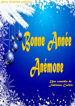 Affiche de Bonne année Anémone