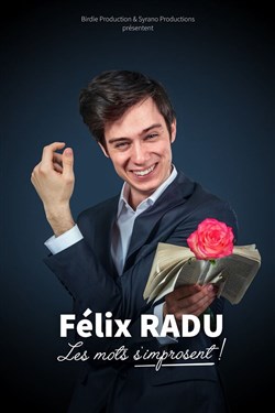 Affiche de Félix Radu dans Les mots s'improsent