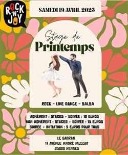 Affiche de Stage de danses en ligne