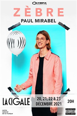 Affiche de Paul Mirabel dans Zèbre