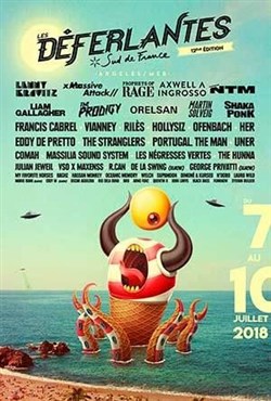 Affiche de Les Déferlantes Sud de France #18 - Pass 1 jour