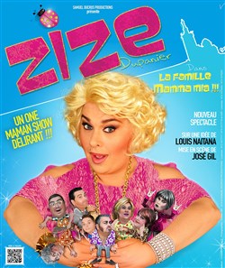 Affiche de Zize dans La Famille Mamma mia