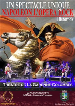Affiche de Napoléon l'Opéra Rock par Historock