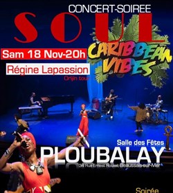 Affiche de Soul Caraibean Vibes : Régine Lapassion Orijin Tour Lucia Fernandez