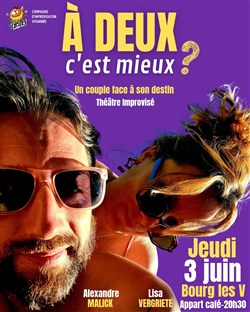 Affiche de Les Excités dans C'est mieux à deux ?