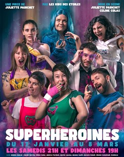 Affiche de Superhéroïnes