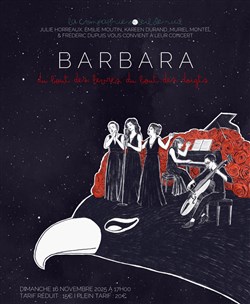 Affiche de Barbara, du bout des lèvres, du bout des doigts