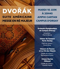 Affiche de Dvorák entre l'Europe et l'Amérique