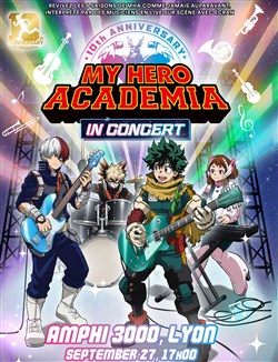 Affiche de My Hero Academia