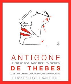 Affiche de Antigone de Thèbes
