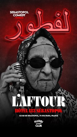 Affiche de Sebastopol Comedy X L'Aftour