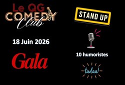 Affiche de Gala du QG Comedy Club