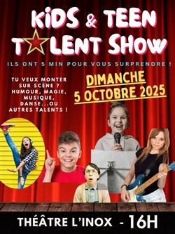 Affiche de Kids and Teen Talent Show : Scène ouverte