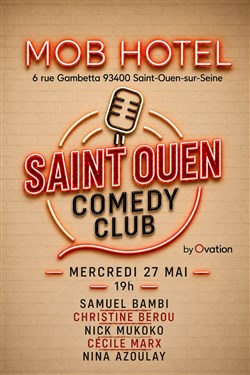 Affiche de Saint-Ouen Comedy Club Pizza Stand-up