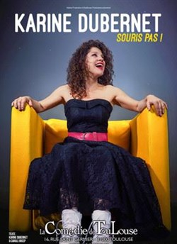 Affiche de Karine Dubernet dans Souris pas !