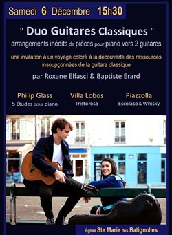 Affiche de Duo de guitares classiques