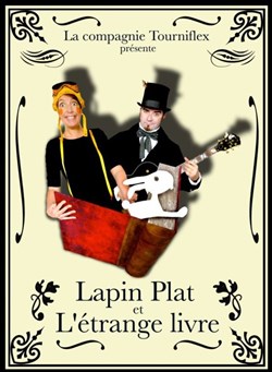 Affiche de Lapin plat et l'étrange livre