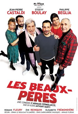 Affiche de Les beaux-pères | avec Jean-Pierre Castaldi et Steevy Boulay