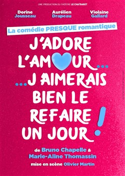 Affiche de J'adore l'amour, j'aimerais bien le refaire un jour !