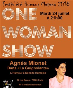 Affiche de Agnès Mionet dans La Guignolante