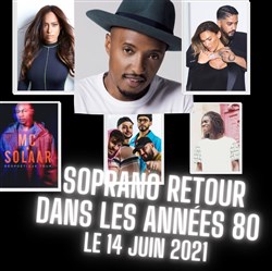 Affiche de Soprano : retour dans les années 80 !