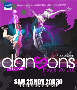 Affiche de Dansons pour la vie | 5e édition