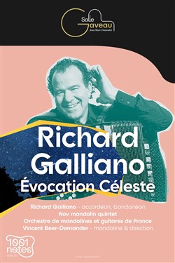 Affiche de Richard Galliano : Evocation Céleste
