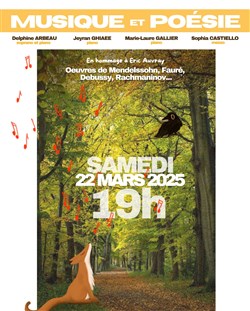 Affiche de Musique et poésie