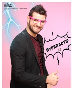 Affiche de Hugues Lavigne dans Hyperactif !