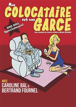 Affiche de Mon colocataire est une garce