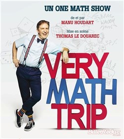 Affiche de Manu Houdart dans Very math trip