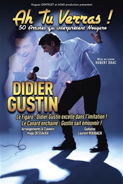 Affiche de Didier Gustin dans Ah, tu verras !