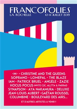 Affiche de The Blaze + Christine and the Queens + Hocus Pocus + C2C + Deluxe + Synapson